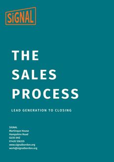 Lead Generation To Closing The Sales Process
