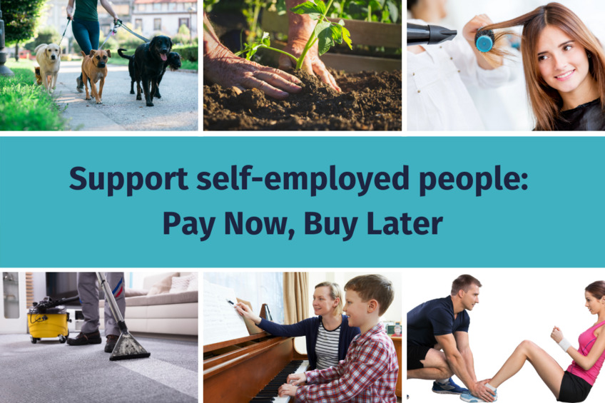 Support self-employed people_  Pay Now, Buy Later